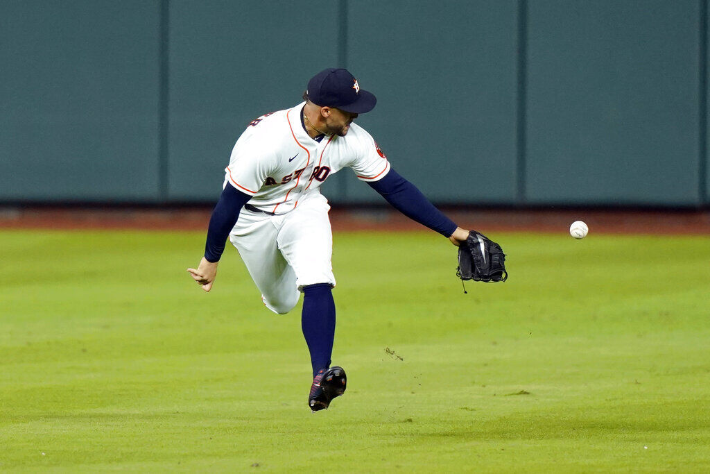 APTOPIX Rangers Astros Baseball